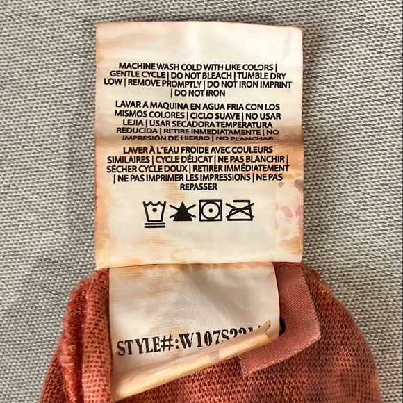 Tie-Dyed RVCA Oversized T-Shirt - Picture 13 of 14